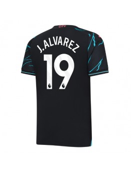 Manchester City Julian Alvarez #19 Rezervni Dres 2023-24 Kratak Rukavima